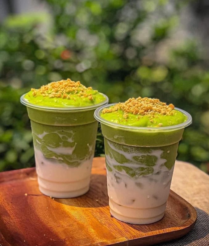 cách làm bơ già dừa non
