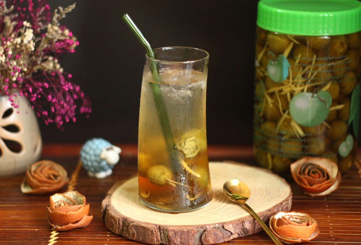 cách làm sấu ngâm đường