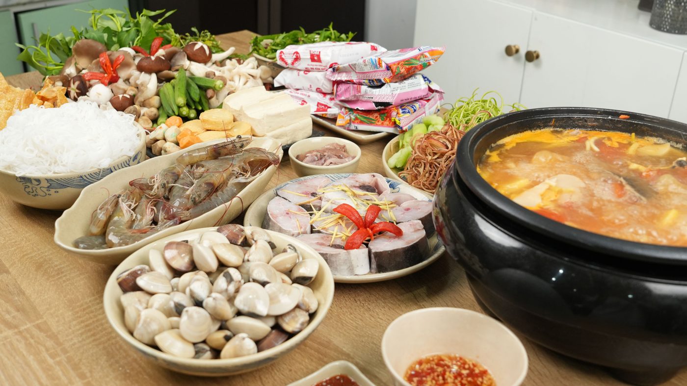 Cách nấu lẩu cá măng chua